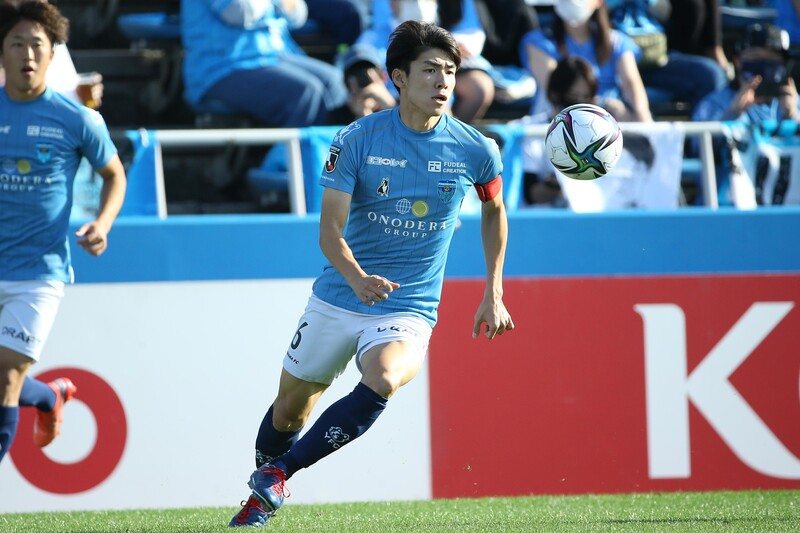 横浜FCユニフォーム6番瀬古樹選手 - サッカー/フットサル