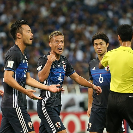 本田圭佑の証言 あの判定 について 僕の記憶と目が正しければ サッカーダイジェストweb