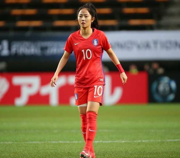 ついにafc公式もビーナスに注目 韓国女子代表のイ ミナ なんとしてもｗ杯に出たい サッカーダイジェストweb