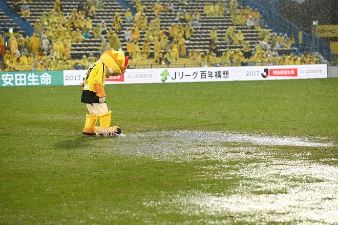 台風19号の影響で Jリーグが週末の６試合の開催中止と３試合の代替開催を発表 サッカーダイジェストweb