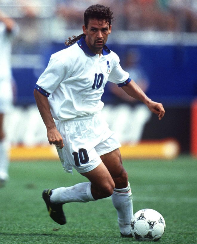 1999 イタリア代表(H) ロベルト・バッジョ #18 ユニフォーム